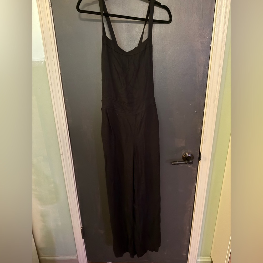 Torrid Crepe Leg Black Jumpsuit